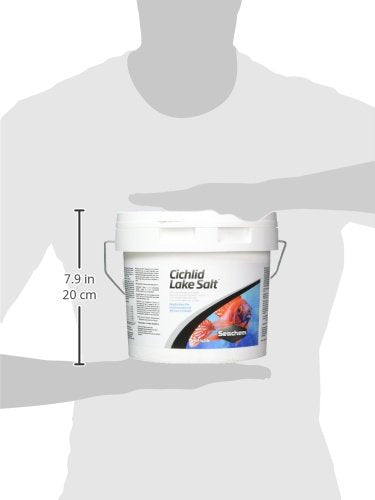 Seachem Cichlid Lake Salt - Premium Aquarium Salt, 4 kg / 8.8 lbs, White, Model 279