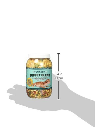 Flukers Buffet Blend Juvenile Bearded Dragon Diet, Veggie Variety, 5 oz