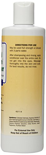 Davis Oatmeal Leave-On Conditioner for Dogs & Cats, 12-Ounce, Model DM112 12
