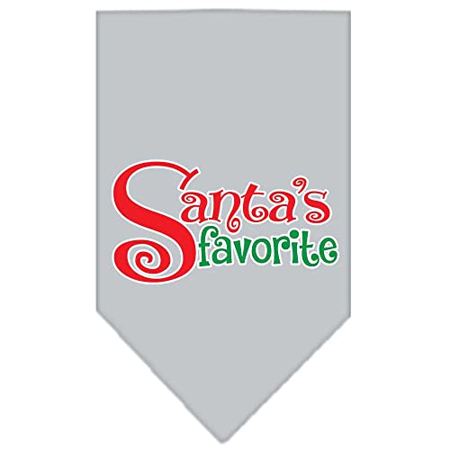 Mirage Pet Products Santa's Favorite Screen Print Pet Bandana, Small, Lime Green