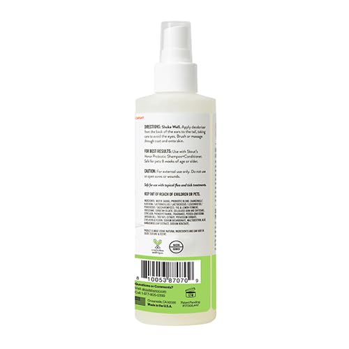 Skout'S Honor Pet Deodorizer Spray- Hydrating Daily-Use With Avocado Oil & Omega-3S, Paraben & Sulfate-Free, 97% Natural, 8Oz, S