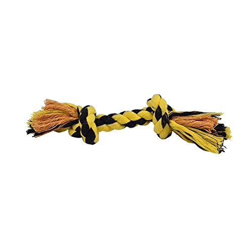 Pet Guard Dual Knot Dog Rope Toy | Dog Tug Rope Toy | Cotton Teething Chew Toy For Adult Dog & Puppy