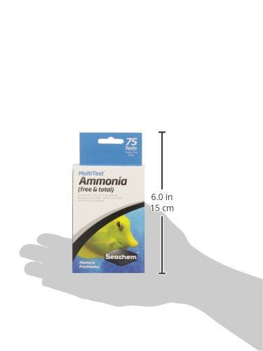 Seachem Multitest Ammonia Test Kit