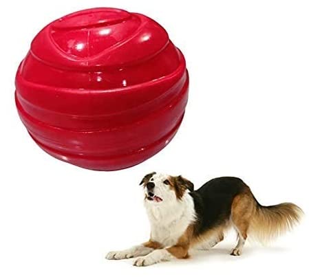 Rvpaws India Latex Squeaky Rubber Football Toy For Puppy, Dog And Cat  Color May Vary (Large) With Squeaky Sound