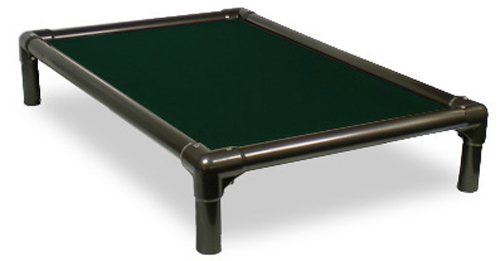 Kuranda Chewproof Dog Bed - Walnut Pvc - 30' X 20' - Ballistic Nylon - Forest