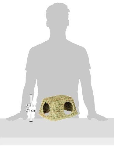 Prevue Pet Products 2 Pack Of Grass Huts, Medium, For Chinchillas And Guinea Pigs