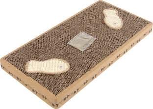 Pet Believe CatS Scratch Pad Toy Set With Catnip BellBall (Multicolour).