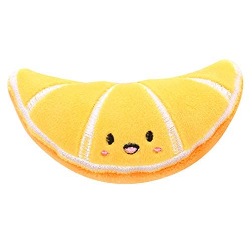 Pets Empire Catnip Toy For Kittens, Bite Resistant Fruit Shape Plush Toy, Training & Exercise Play  1 Pc (Multicolor)