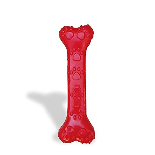 Rvpaws Superbite 6 Inch Toy For Dog Bone Chew, Tpu Puppy Teething Toy (Bone)