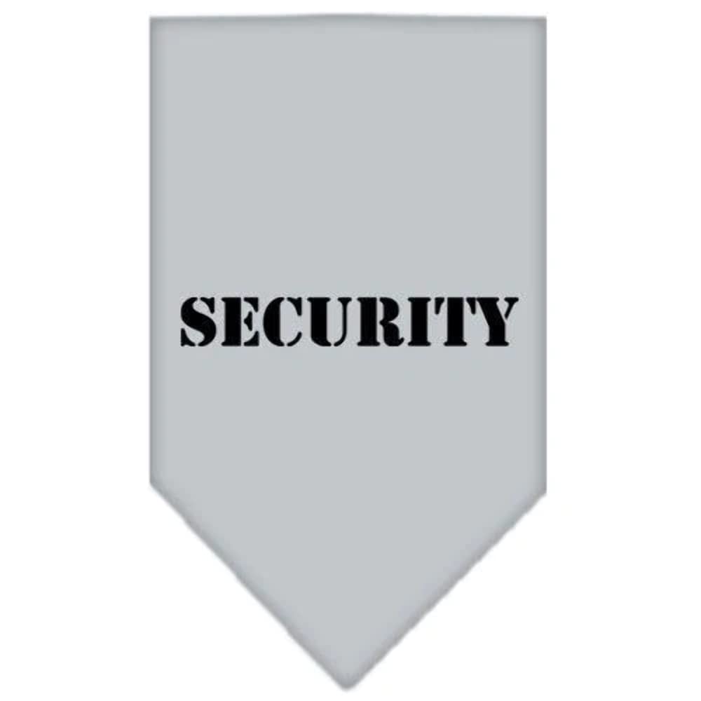 Mirage Pet Products Security Screen Print Bandana, Large, White