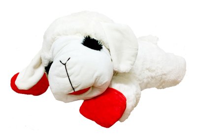 Multipet International 48388 24'' Lamb Chop Dog Toy - Quantity 33