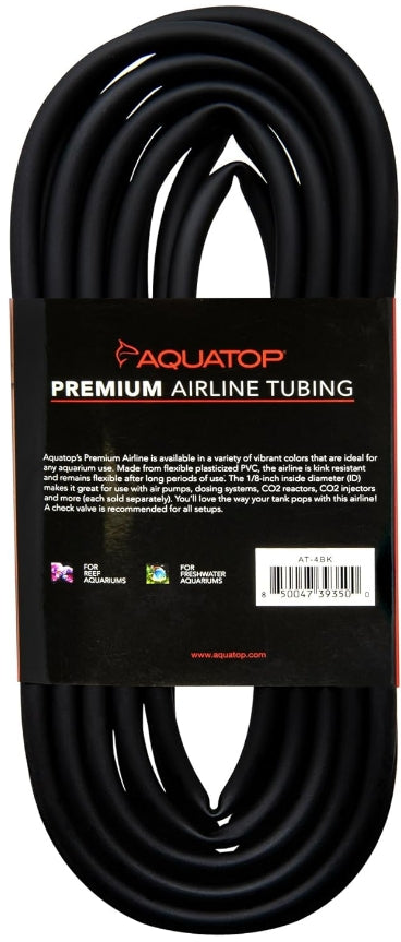 Aquatop Premium Airline Tubing Black