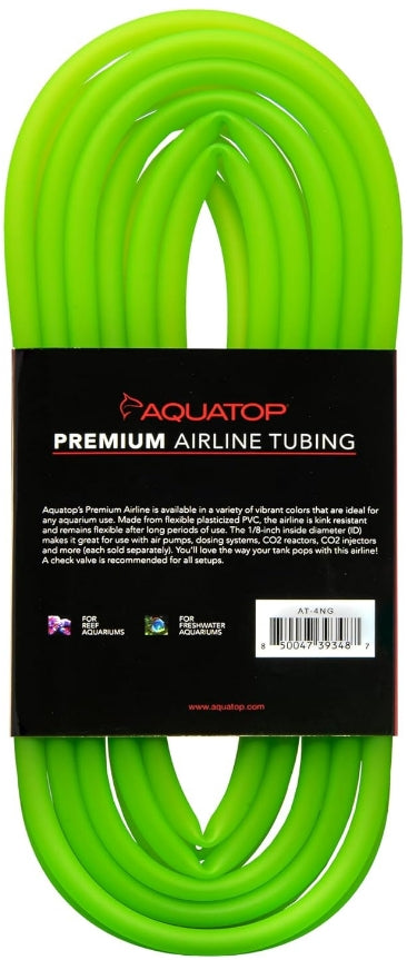 Aquatop Premium Airline Tubing Neon Green