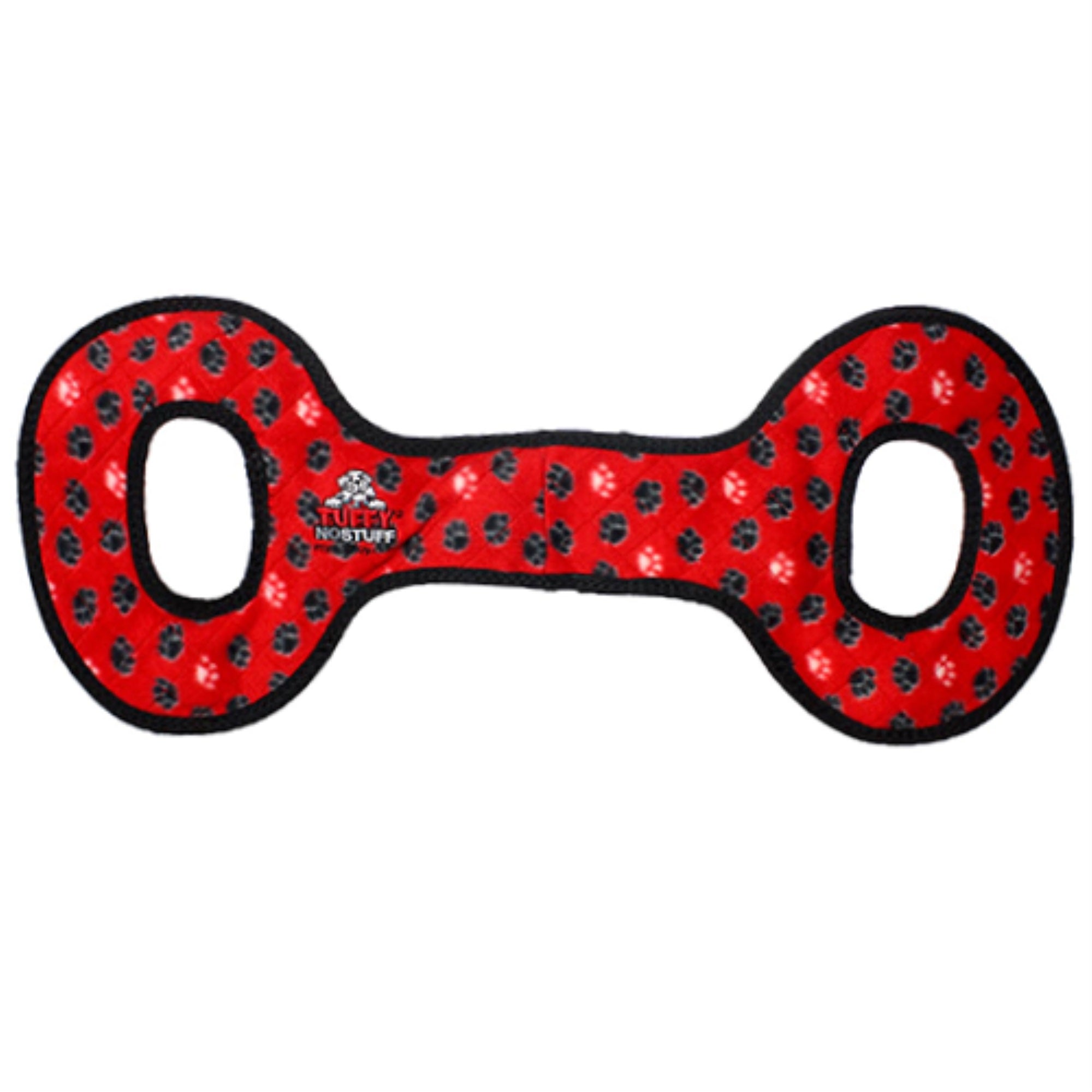 Tuffy No Stuff Ultimate Tugowar Red Paw