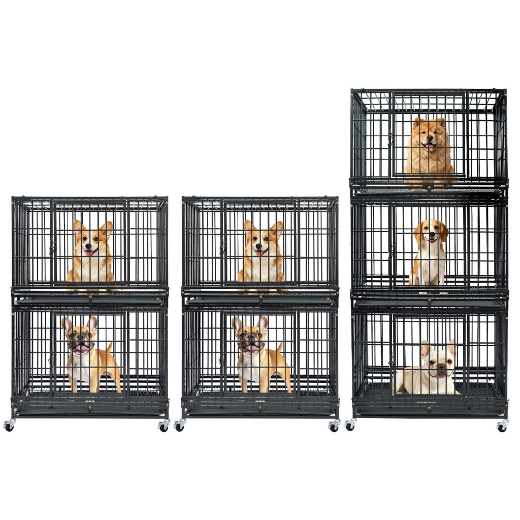 37 Stackable Heavy Duty Dog Kennel 371D08