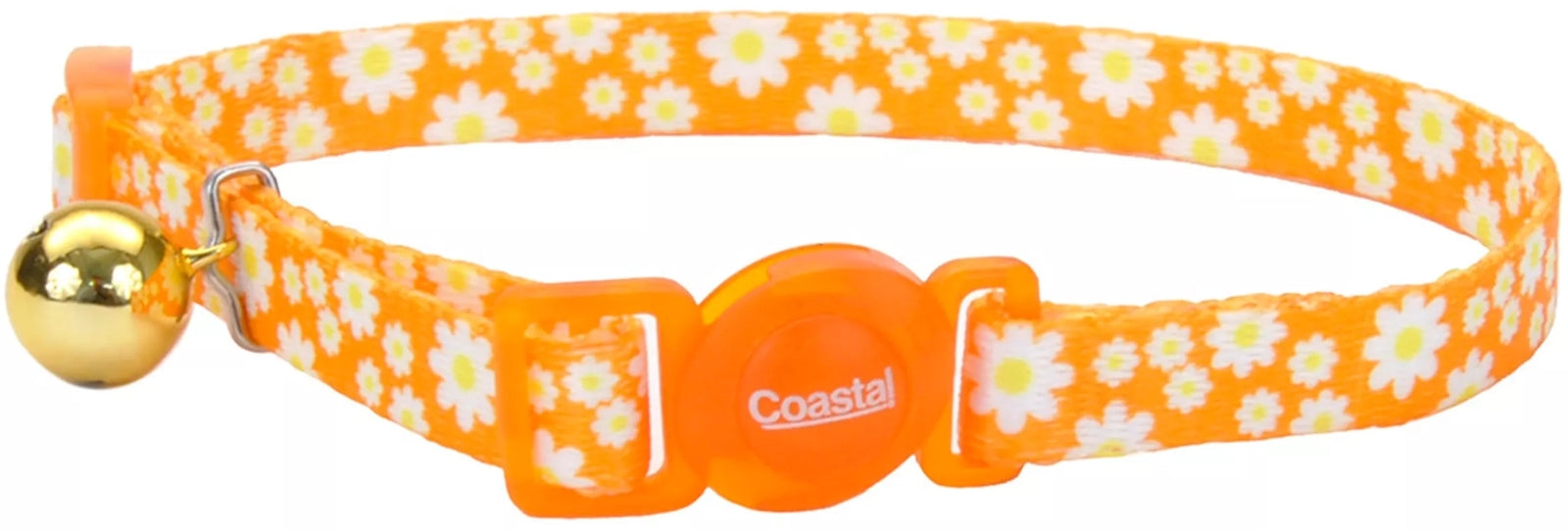 Coastal Pet Safe Cat Adjustable Breakaway Collar Daisy Yellow