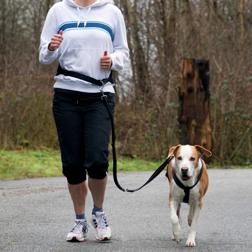 Trixie Jogginggrtel Fr Hunde Gre M Schwarz 12767