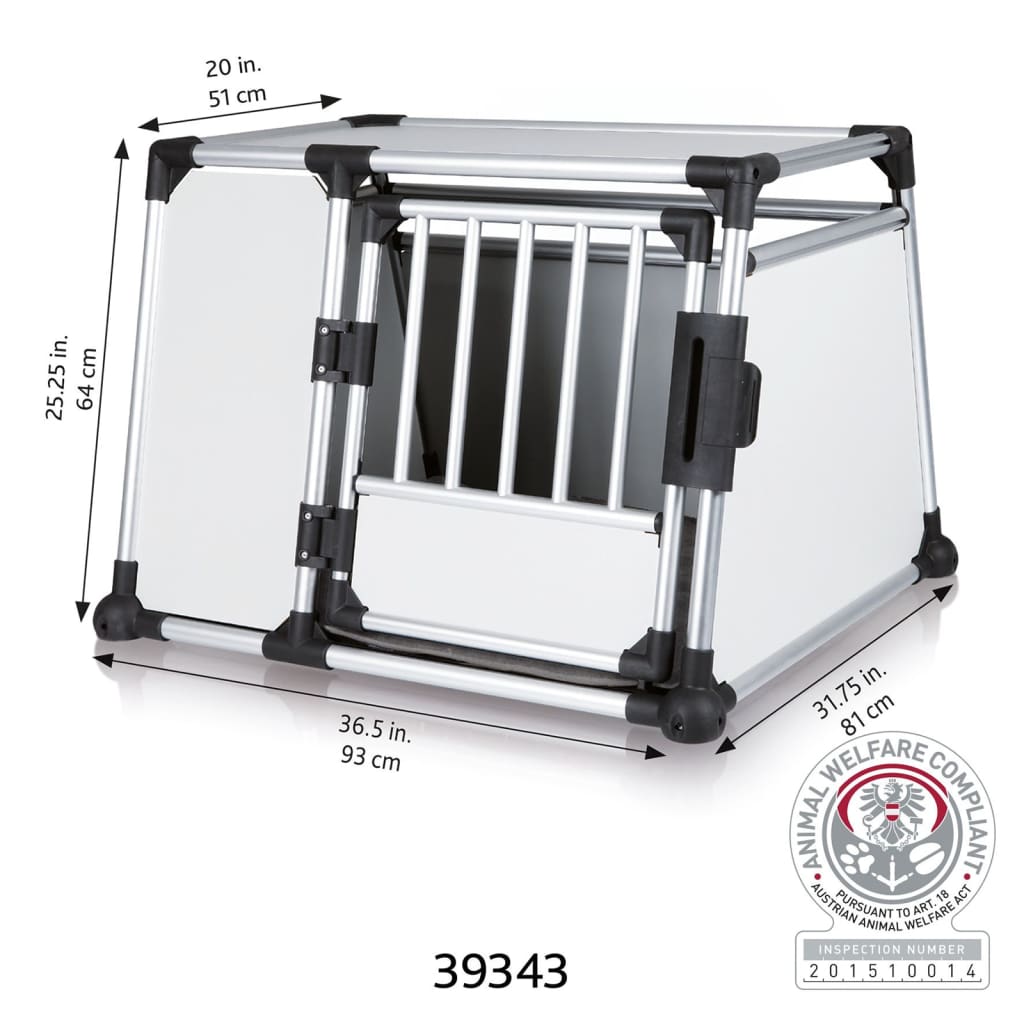 Trixie Transportbox Fr Haustiere L Aluminium