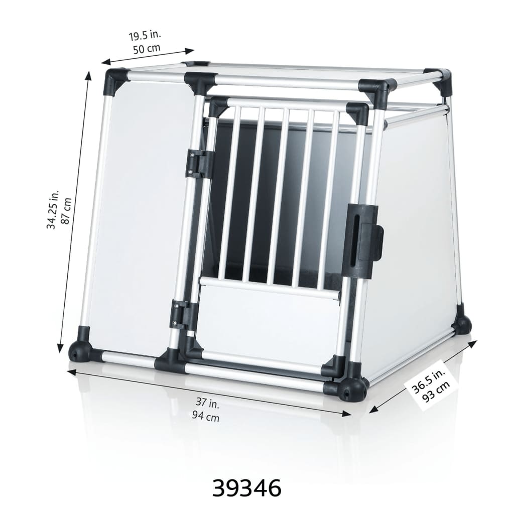 Trixie Transportbox Fr Haustiere Xl Aluminium