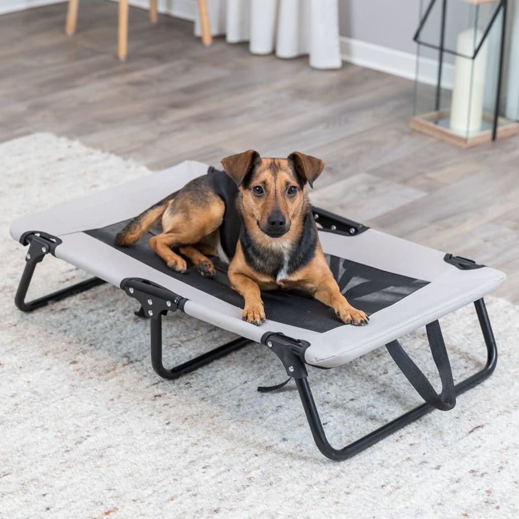 Trixie Hundeliege 79X19X50 Cm Grau Und Schwarz
