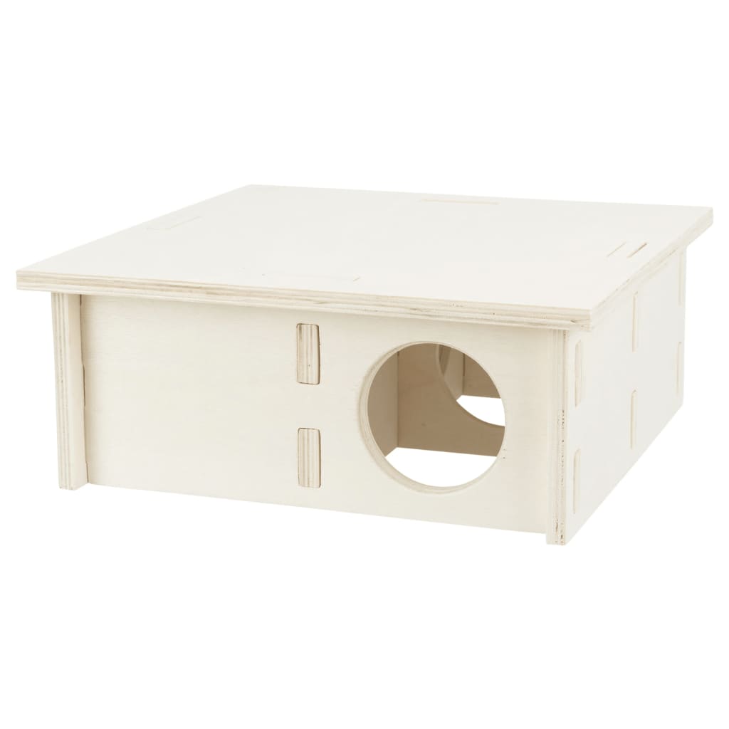 Trixie Nagerhaus Mit 4 Kammern 30X12X30 Cm Holz