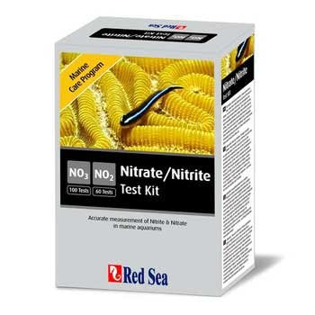 Red Sea Fish Pharm Are21465 Marine Care Program Nitrate/Nitrite Kit For Aquarium, 60/100 Tests