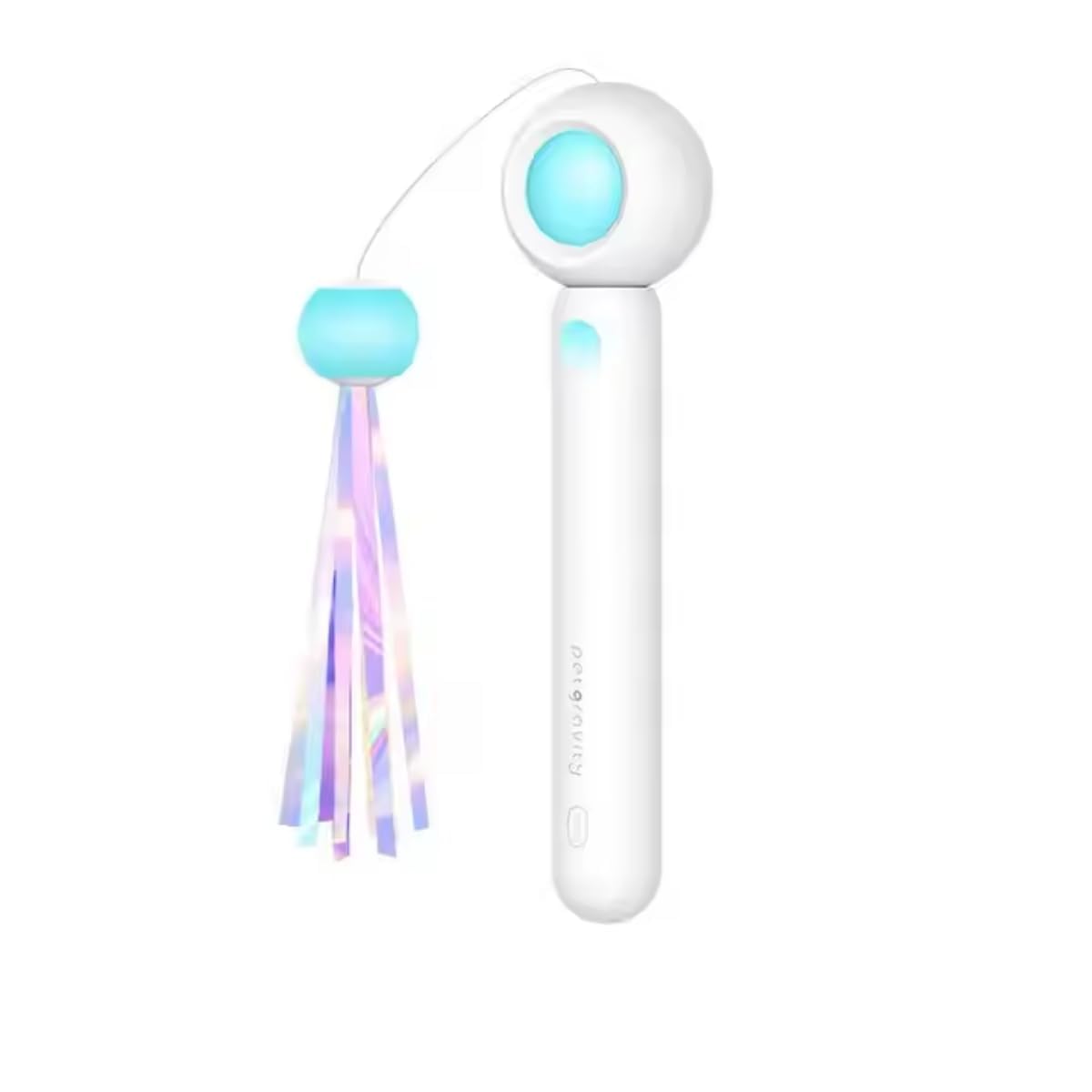 Psk Pet Mart Retractable Cat Teaser Wand With Feather | Portable Interactive Toy For Indoor Cats | OneClick Telescopic Stick Fo