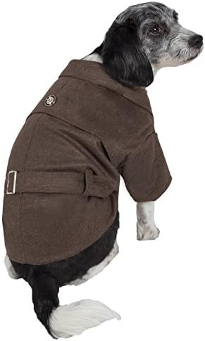 Galore Backbuckled Fashion Wool Pet Coat