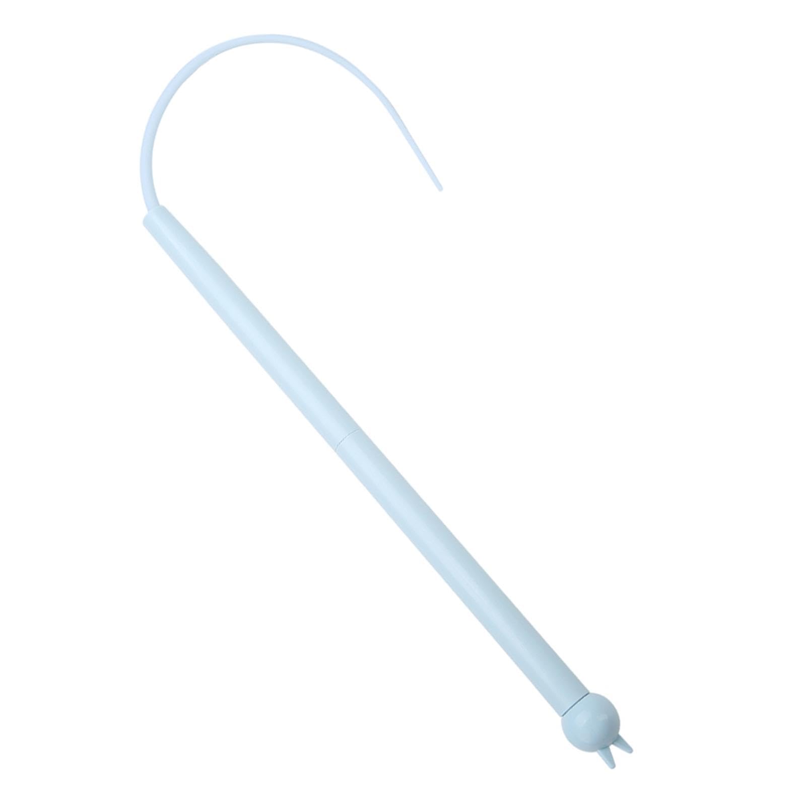 Myaddiction Cat Teaser Stick Funny Portable Cat Toy For Training Exercising Playing Blue