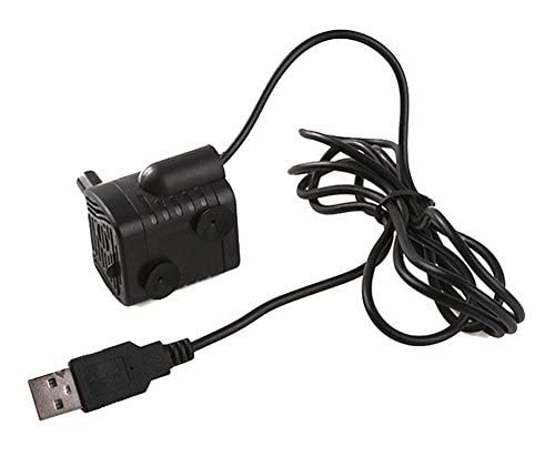 Driew USB Water Pump, Water Pump for Fountains Water Fountain Pump Submersible Water Pump 3W Dc 35-9V 200LH