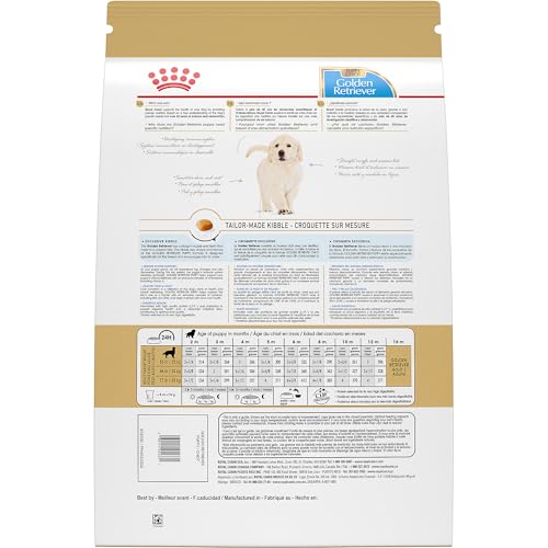 Royal Canin Golden Retriever Puppy Dry Dog Food, 30 lb bag