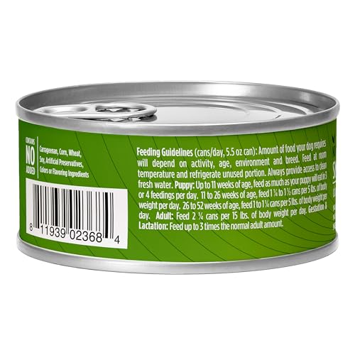 Nulo Grain-Free Duck & Chickpeas Wet Dog Food, 5.5 oz Cans, Pack of 24