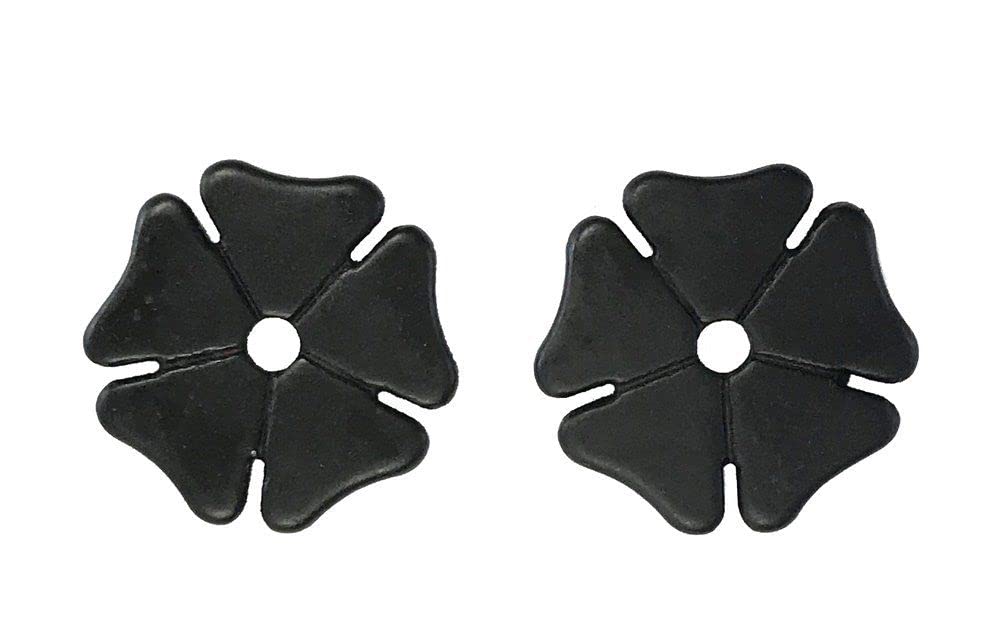 Aj Tack Spur Rowels Black 1 1/4' X 5 Pt