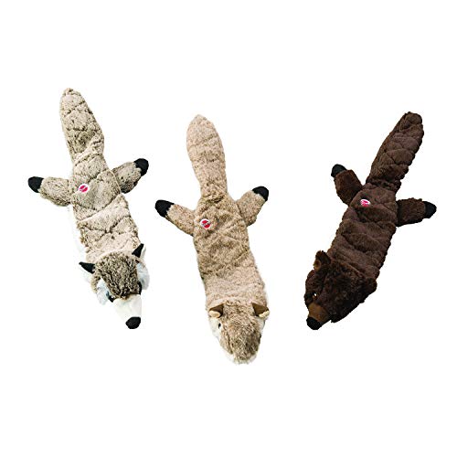 Spot Skinneeez Extreme Quilted Beaver- Durable, Stuffing Free Dog Toy With 4 Layers Of Diamond Stitched Fabric & 2 Squeakers- Ideal For Medium And Large Aggressive Puppies And Dogs- 23In