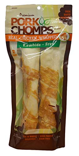 Pork Chomps Real Chicken Wrapped Rolls