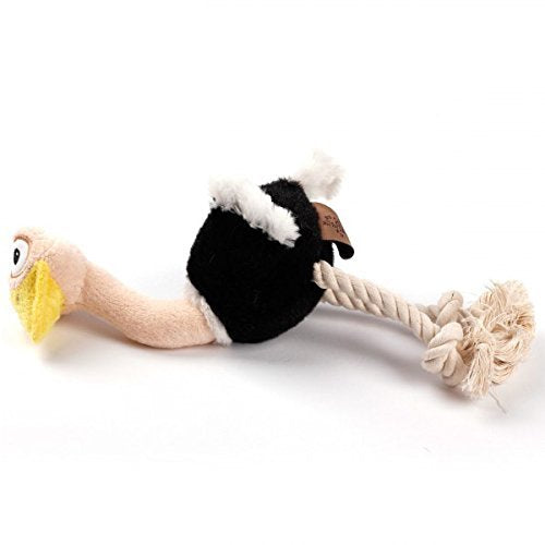 All For Paws Ultrasonic Ostrich Dog Plush Toy, Comfort Your Dogs