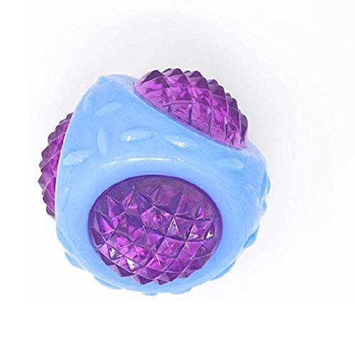 Psk Pet Mart Dog Toy Led Squeaker Ball Odd Ball Toy Interactive Ball For Dogs (Color May Very)