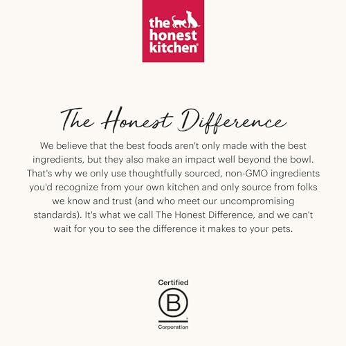 The Honest Kitchen Human Grade Dehydrated Grain Free Dog Food - Complete & Balanced Meal or Topper - Chicken 10 Pound (makes 40