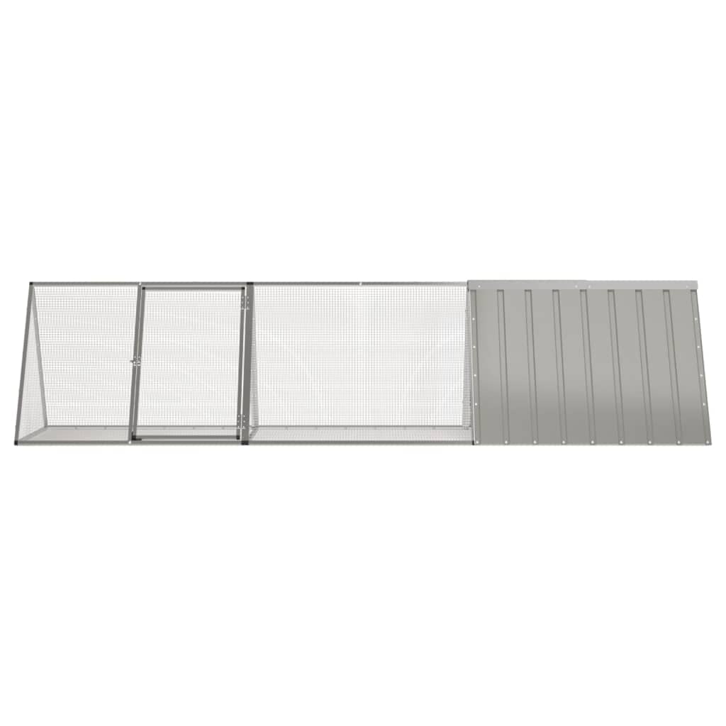 vidaXL Rabbit Cage, Rabbit Hutch House Garden Small Animal Cage, Rabbit Run for Outdoor Backyard Farm Use, Rabbits Habitat Cage,