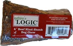 Natures Logic Beef 3-4 Hind Shank Bone Treat, 1lb