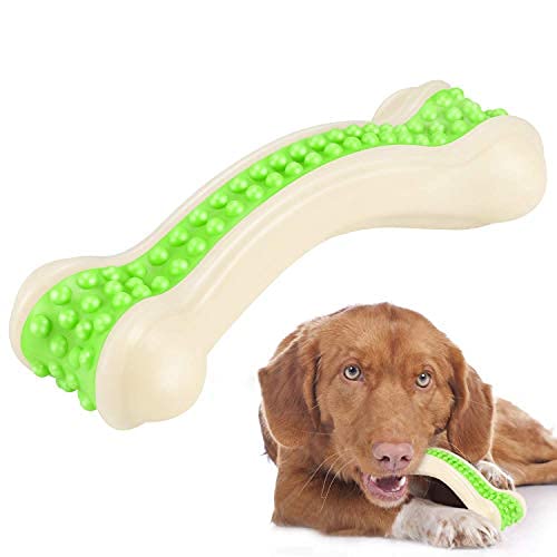 Dog Trust Bite Resistant Durable Aggressive Chewers Arched Bone Teething Toy For Puppies & Dogs  (Medium, Color May Vary)