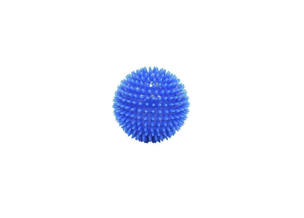 Rvpaws Rubber Chew Spike Ball Toy For Dog Multicolor Toys Puppies Products| Puppy Soft Pet Supplies| Toys Adult