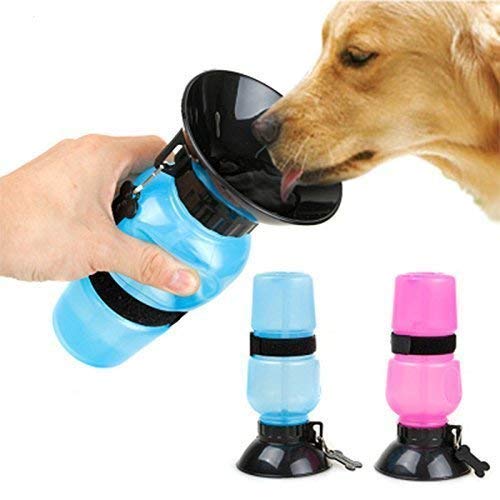 Psk Pet Mart Water Bowl Bottle Sipper Dog Outdoor Travel Water Bottle Bowl 18Oz Dog Bottle Auto Dog Mug For Pet,Dog