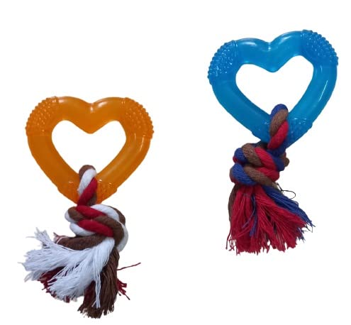 Dog Trust Dog Toys Pet Chewing Toy Nipple Shape Teething Train Cleaning Poodles Puppy Pack Of 2