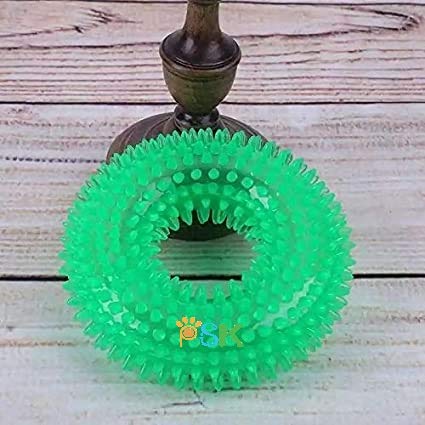 Psk Pet Marttpr Spike Pupppy Chew Toys Dog Teething Toys Puppy Squeaky Toys For Dogs &Puppies  Rim