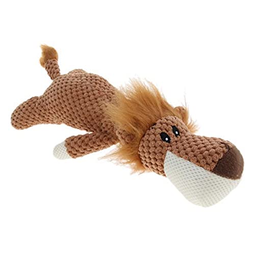 Bnf 4Xfunny Dog Toy Pet Puppy Chew Squeaker Squeaky Plush Sound Play Toy Lion | Pet Supplies | Dog Supplies | Toys