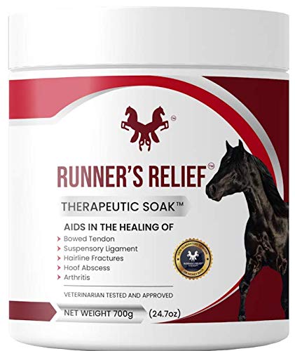 Runners Relief Therapeutic Soak | Treatment for Bowed Tendon Injury | Natural Soothing Clay for All Horse | Horse Health All Br