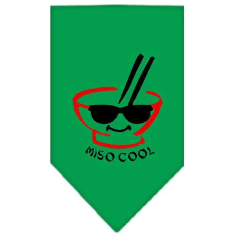 Mirage Pet Products Miso Cool Screen Print Bandana, Large, Cocoa