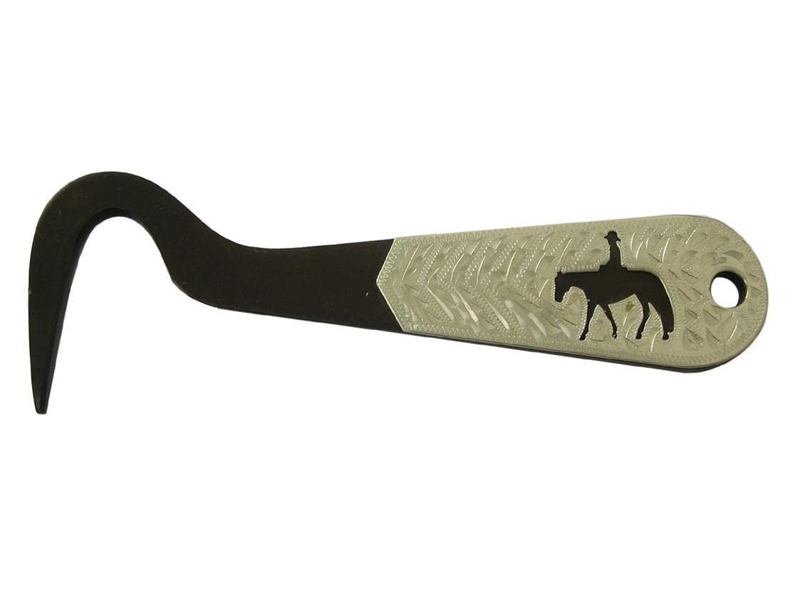 Aj Tack Antique Brown Steel Hoof Pick Steer Head