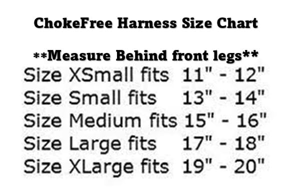 ChokeFree Mesh Pet Shoulder Harness Collar, Coral, Large (17"-18" Chest), Model AS-VL-COR